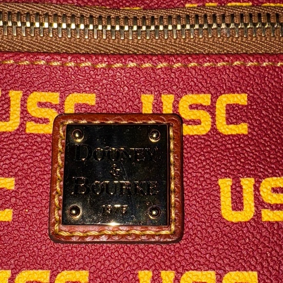 BNWT USC Triple Zip Crossbody Bag - by Dooney & Bourke “Sold Out” - Picture 3 of 10